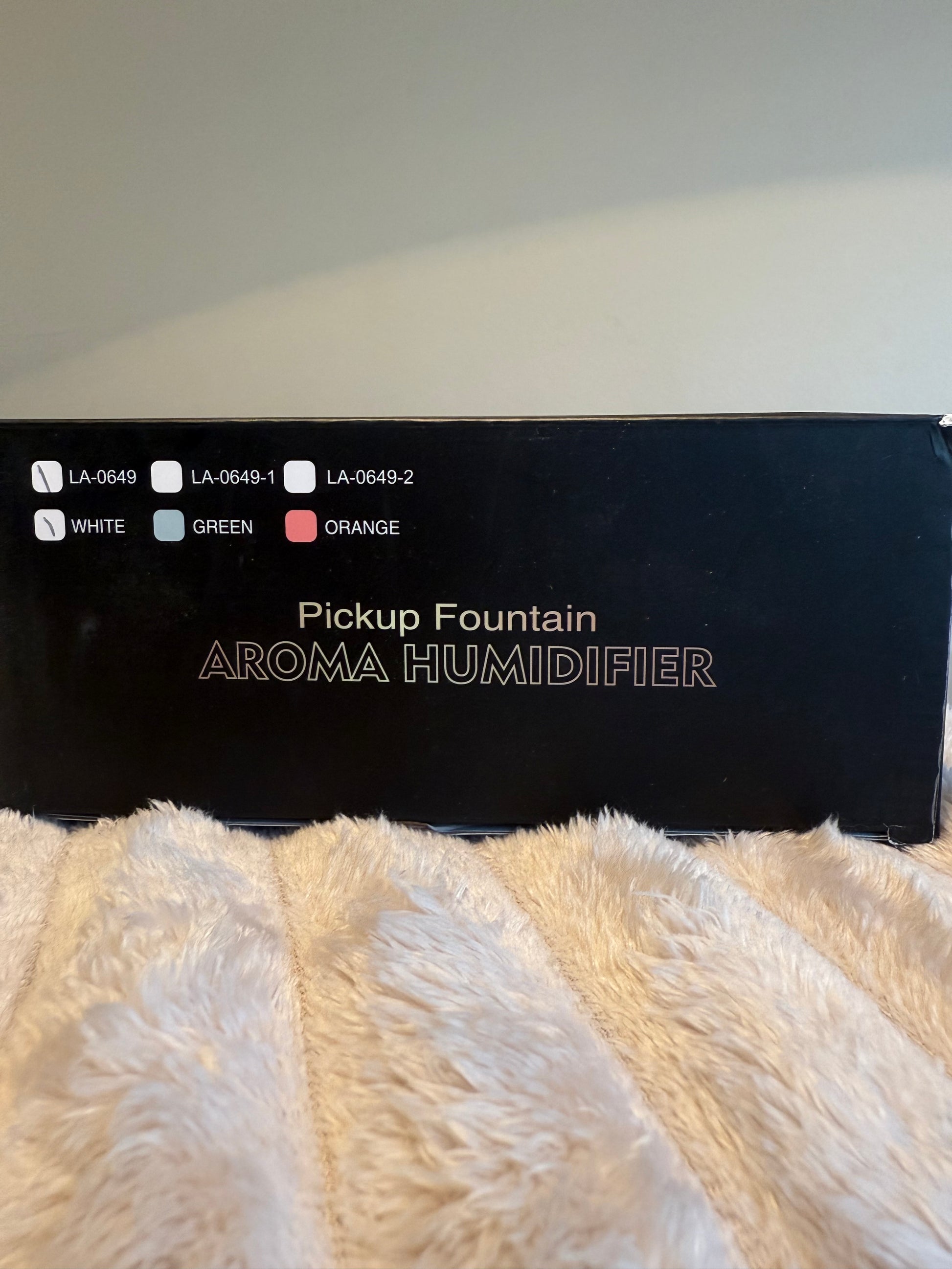 Pick up fountain, Aroma Humidifier